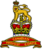 Image result for canadian provost corps cap badge